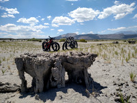 Fat Bikes at Mono Lake